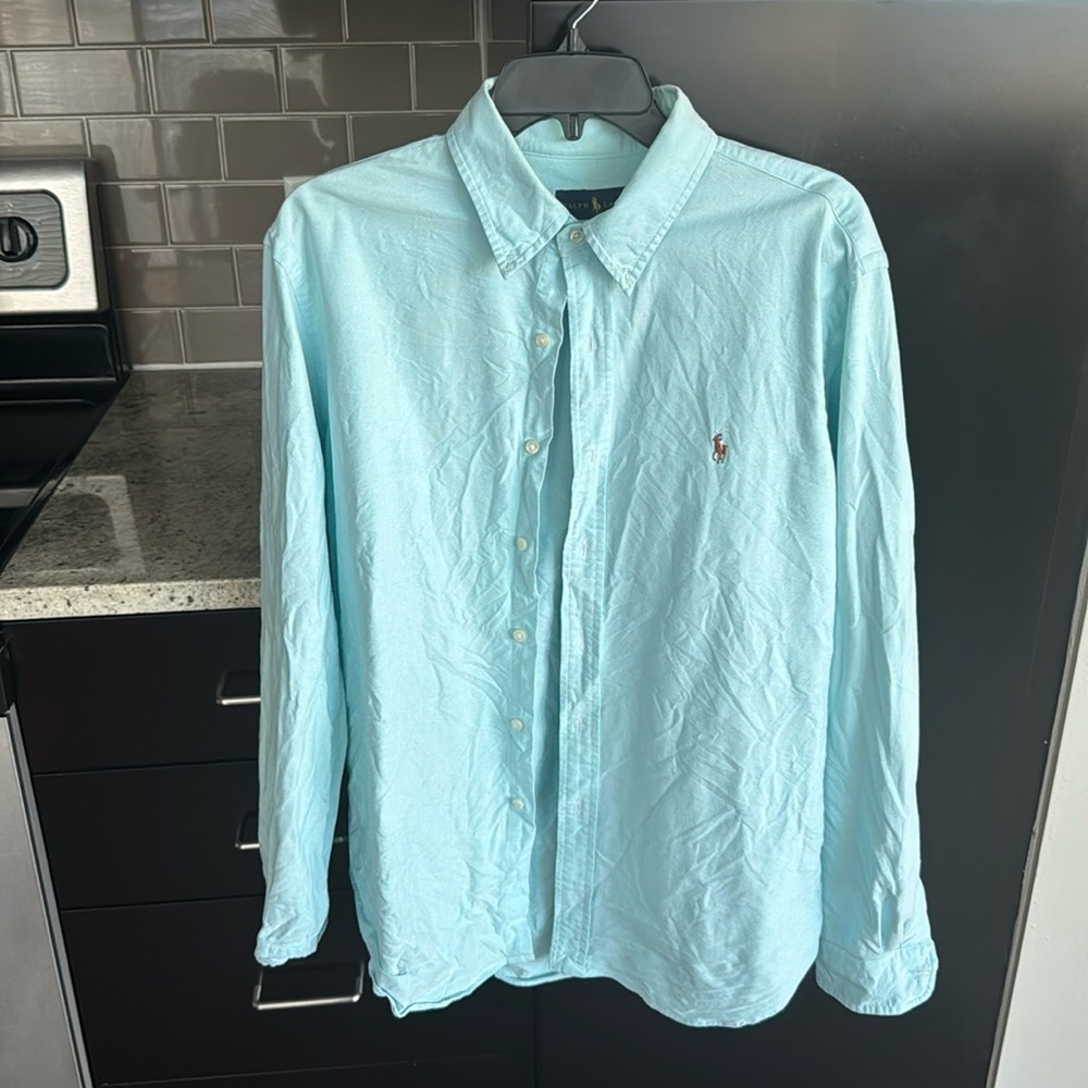 Ralph Lauren Polo Large Button Down Shirt (gently worn)